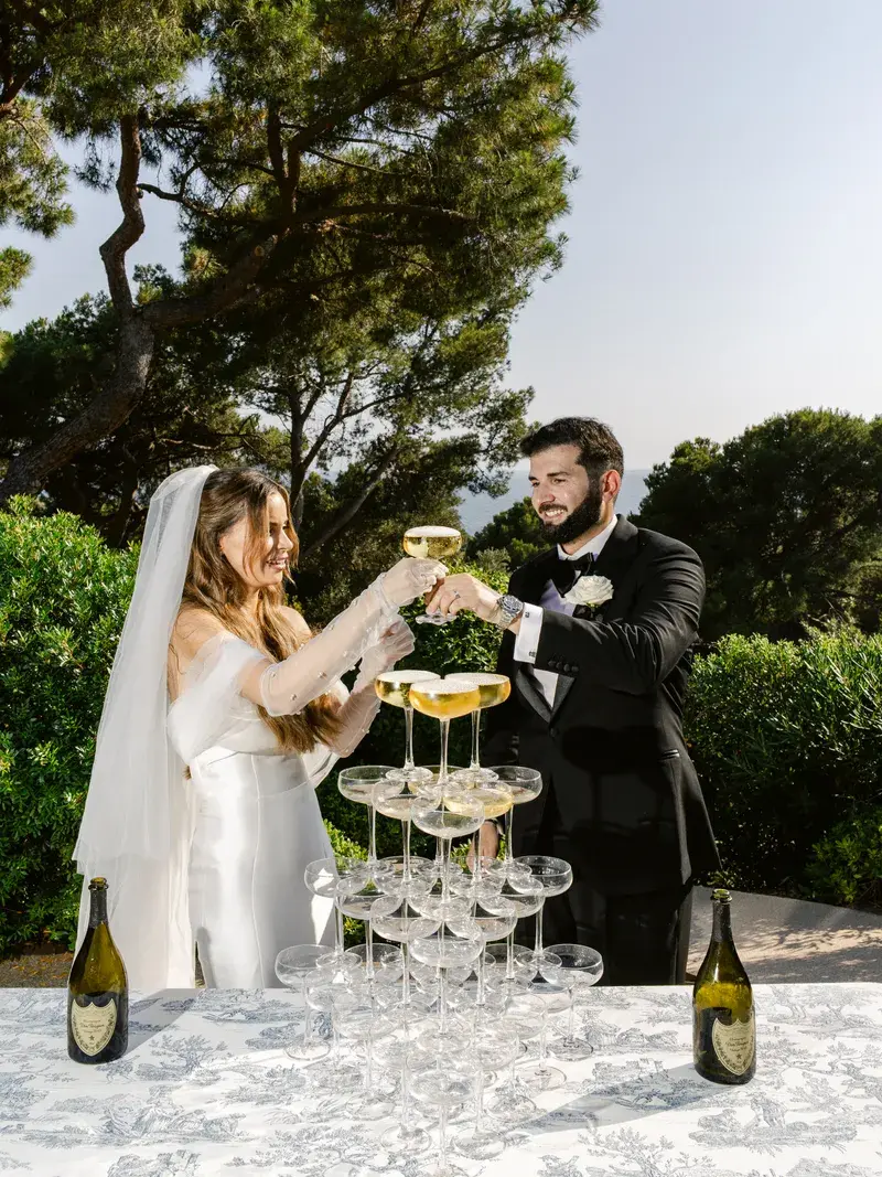 Reportage de mariage, Castel Bay, Hyères, photo 1