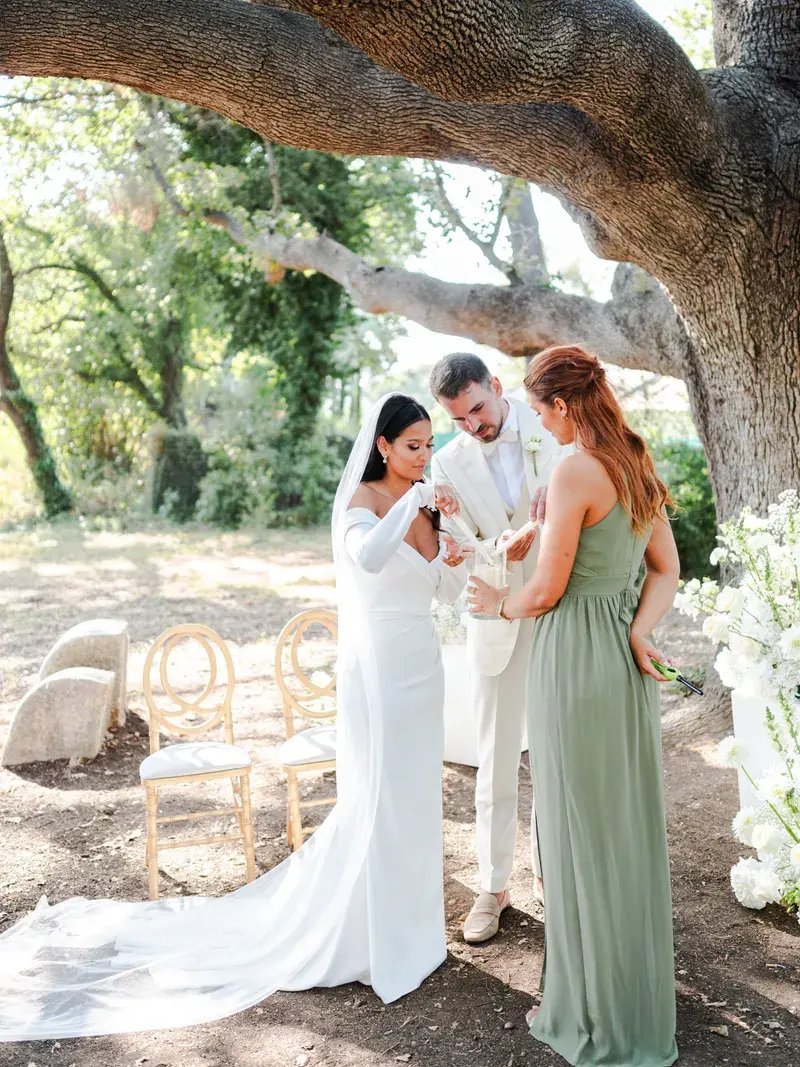 Wedding at Le Manoir de l'Étang, Mougins, photo 3