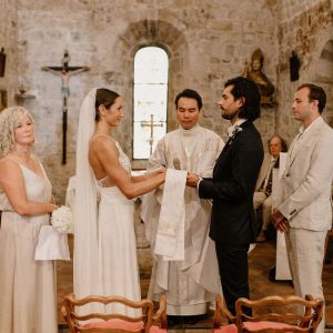 Cérémonie de mariage sur la French Riviera